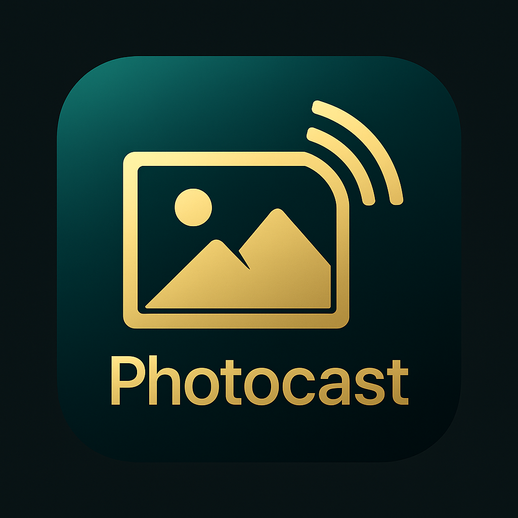 PhotoCast Logo